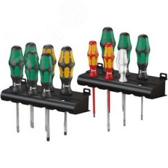 Набор отвёрток Kraftform XXL 12 предметов WERA WE-051010