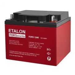 Аккумулятор FORS 12В 40Ач Etalon Battery FORS 1240