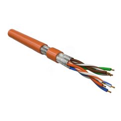 Кабель UFTP4-C6-P26-IN-LSZH-OR-100 (100 м)витая пара экранированная U/FTPкат.6 Hyperline 445077
