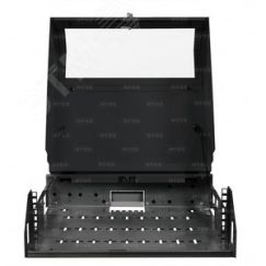 Шкаф настенный телекоммуникационный SOHO 19 5U: 3U+2U, собранный, черный RAL 9005 NTSS NTSS-SOHO5U-BL