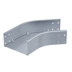 Угол горизонтальный 45 градусов 100х100, 2,0 мм, цинк-ламель, в комплекте с крепежными элементами и соединительными пластинами, необходимыми для монтажа