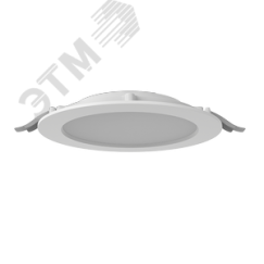 Светильник светодиодный ДВО-DL-01 Slim 30Вт 4000К 221*40мм IP65/40 белый опал DALI Вартон V1-RF-00084-10D01-6503040