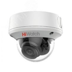 Видеокамера HD-TVI 5Мп уличная купольная с EXIR-подсветкой до 40м Hi-Watch DS-T508 (2.7-13.5 mm)