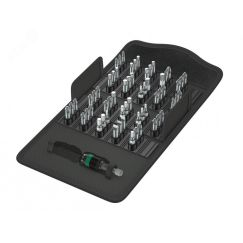 Набор бит с битодержателем Bit-Safe 61 Universal 1 универсальное применение 61 предметов WERA WE-057122