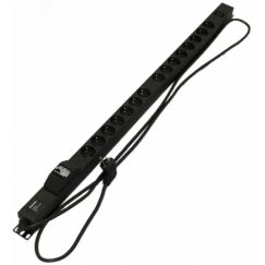 Блок розеток 15 розеток Schuko+1хIEC320 C13 16 A 250В Hyperline SHE-15SH-1IEC-BF-2.5EU