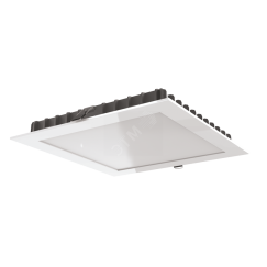 Светильник светодиодный ДВО-25Вт Downlight квадрат 200х200х25 3000K IP44/20 DALI Вартон V1-R0-00342-10D01-4402530