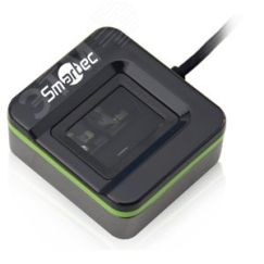 USB-сканер отпечатков пальцев. Работа под управлением ПО Timex. Разрешение 500 dpi. Размеры 49х44х20 мм. Smartec ST-FE800