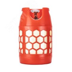 Баллон полимерно-композитный газовый, красный, 18 л LPG/СУГ RSV Composite Foxweld 9288