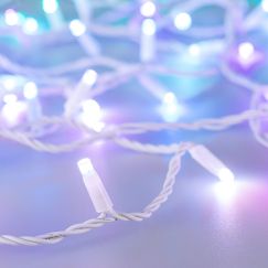 Гирлянда светодиодная декоративная ARD-STRING-CLASSIC-10000-WHITE-100LED-LIVE RGB-DMX (24V, 10W) (ARDCL, IP65) Arlight 031744