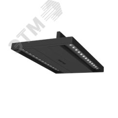 Светильник светодиодный ДПО-TT-Crisp Double трековый 46Вт 3000К черный DALI Вартон V1-R1-90320-90D42-2004030