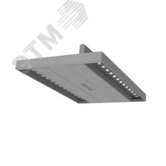 Светильник светодиодный ДПО-TT-Crisp Double трековый 46Вт 3000К серый DALI Вартон V1-R1-70320-90D42-2004030