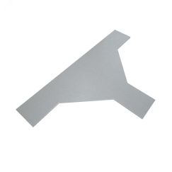 Крышка лестничного Т-отвода 300 мм INOX304 КМ-профиль LO10591