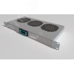 Модуль вентиляторный 19'' 1U, 3 вентилятора, регул. глубина 200-310 мм с контроллером REM R-FAN-3K-1U