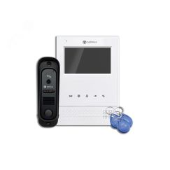 Комплект видеодомофона Optimus CCTV IK-4.0 (w+b)