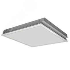 Светильник светодиодный ДВО-32w 3500лм 3000К opal-sand IP20 OPERLUX грильято с БАП на 3 часа Центрстройсвет ЦБ000017171