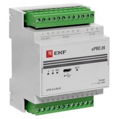 Модуль базовый ePRO удаленного управления 6вх\4вых 230В WiFi PROxima EKF ePRO-6-4-230-W