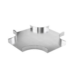 Ответвитель Х-образный 30х50, 0,8 мм, INOX304 в комплекте с крепежными элементами и соединительными пластинами, необходимыми для монтажа