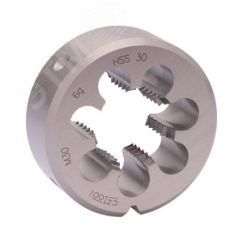 Плашка М30х3,5 DINEN22568 HSS 6g 65х25мм (CzTool) Bucovice 240300