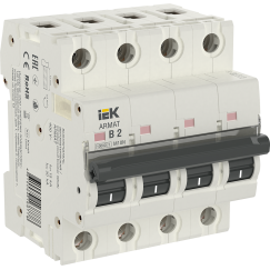 ARMAT Автоматический выключатель M10N 4P B 2А IEK
