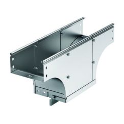 Ответвитель TDS T-образный вертикальный универсальный осн.300 H50 в комплекте с крепежными элементами и соединительными пластинами, необходимыми для монтажа