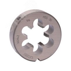 Плашка М24х2,0 DINEN22568 HSS 6g 55х16мм (CzTool) Bucovice 240241
