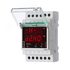 Терморегулятор CRT-02 (-50°C-+140°C) для систем снеготаяния/антиобледенения на шину DIN, с датчиком RT823 на проводе, 2х16А ДЕВИ 140R1075R
