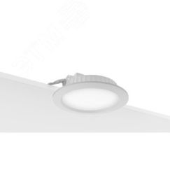 Светильник LED Effect ДАУНЛАЙТ IP40 22Вт 2300лм 5000К IP40 КСС Д встраиваемые, SMD, DALI ЛЕД-Эффект LE-СВО-16-022-1183-40Х+LE0973