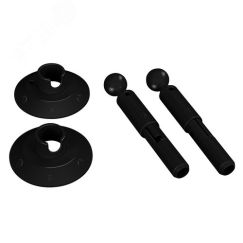 Крепление MOONLIGHT-ROUND-D13-S-KIT Black (Arlight, Металл) Arlight 043831