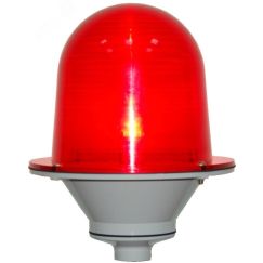 Заградительный огонь >10Cd тип А 30-265V AC/ DC IP65 Аэросигнал ЗОМ-2-АВ
