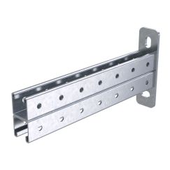 Консоль двойная, 41х41мм, L500мм, INOX 304