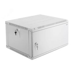 Шкаф телекоммуникационный настенный разборный 6U (600х520) дверь металл ЦМО ШРН-Э-6.500.1