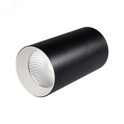 Светильник накладной SP-POLO-R85-1-15W Warm White 40deg (Black, White Ring) (ARL, IP20 Металл, 3 года) Arlight 022955