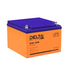 Аккумулятор DTM 12В 26Ач Delta DTM 1226