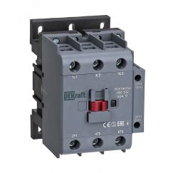 Контактор 80А 24В АС3 АС4 1НО+1НЗ КМ-102 SE (Dekraft) 22329DEK