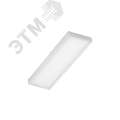 Светильник светодиодный ДВО/ДПО-32w 3600Лм 4000К CRI>90 opal-sand IP20 с БАП на 3 часа LUXDATOR Центрстройсвет ЦБ000018920