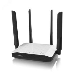 Маршрутизатор Wi-Fi AC1200. 802.11a/b/g/n/ac (300+867 Мбит/с). 1xWAN. 4xLAN Zyxel NBG6604-EU0101F