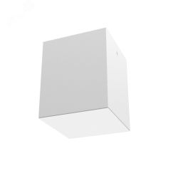 Светильник светодиодный DL-Box накладной 24Вт 3000К 140x140x170мм белый муар с рассеивателем опал DALI Вартон V1-R0-00819-20D01-2002430