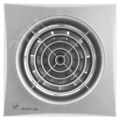 Вентилятор накладной Silent-200 CZ Silver Soler & Palau 03-0103-109