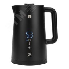 Чайник WiFi пластиковый умный, цвет черный REXANT HLS-K-103