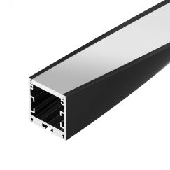 Профиль SL-ARC-3535-TWIST90R-400 BLACK (Алюминий) Arlight 032682