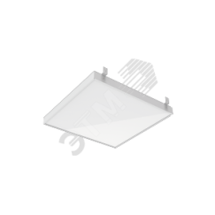 Светильник светодиодный ДВО-30Вт IP40 4000К GR070 2.0 призма DALI Вартон V1-R3-00010-31PRD-2003040