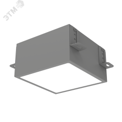 Светильник светодиодный ДВО-20Вт 3000К IP40 DL-Grill CRI90 серый Вартон V1-R0-71810-10000-4002030