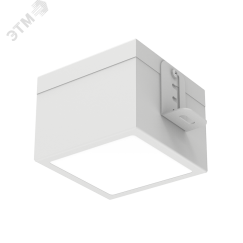 Светильник светодиодный ДВО-12Вт 4000К IP54 DL-Grill DALI CRI90 белый Вартон V1-R0-01808-10D01-5401240