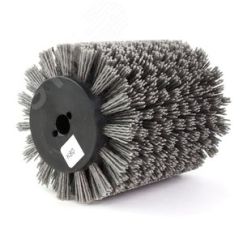 Щетка для Makita 9741, Д100x120x12,7+2 отв, ворс полимер-абразив P80, черный корпус по дереву (1-172) Osborn 411.912-6711