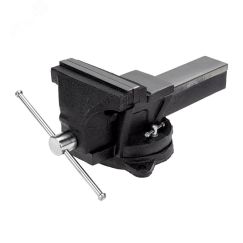 Тиски слесарные 150мм, поворотные, с наковальней Kranz KR-12-5102
