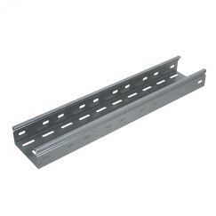 Лоток перф. 50х400х1,2 L2000 мм Стандарт ПЛЮС INOX304 КМ-профиль PL5228