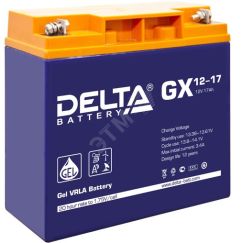 Аккумулятор GX 12В 17Ач Delta GX 12-17