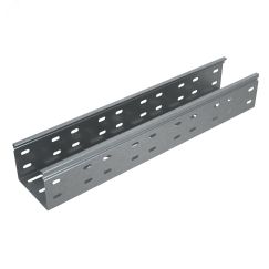 Лоток перф. 80х200х1,5 L2000 мм Стандарт ПЛЮС INOX304 КМ-профиль PL5250