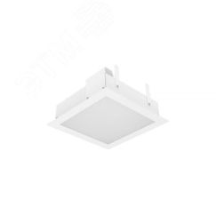 Светильник LED Effect ГРИЛЬЯТО ЭКОНОМ IP40 30Вт 2600лм 4000К IP40 КСС Д встраиваемые, два светильника с общим источником ЛЕД-Эффект LE-СВО-04-030-9612-40Д