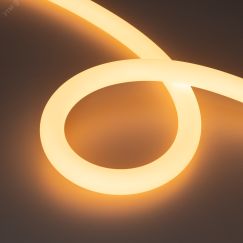 Лента герметичная MOONLIGHT-SIDE-A336-D25mm 24V Warm2300 360deg (14.4 W/m, IP65, 2835, 5m, wire x1) (Arlight, Вывод кабеля боковой) Arlight 038750